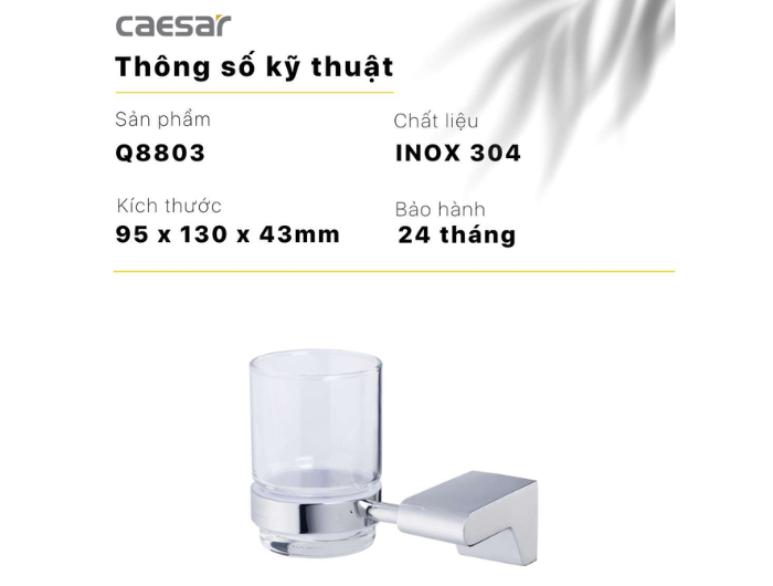 Giá Để Ly CAESAR Q8803