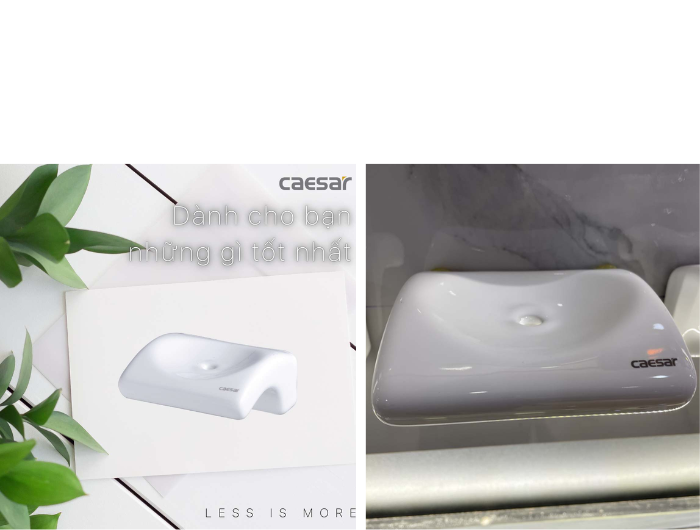 Giá Đựng Xà Phòng CAESAR Q942 Sứ