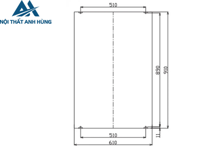 Gương Lavabo Inax KF-6090VA