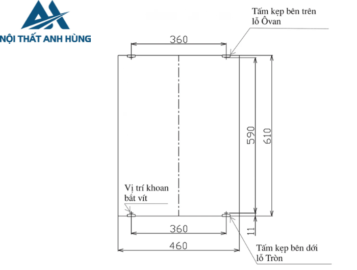 Gương Tráng Bạc Phòng Tắm Inax KF-4560VA