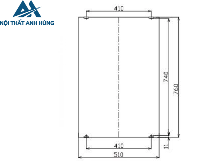 Gương Tráng Bạc Phòng Tắm Inax KF-5075VA