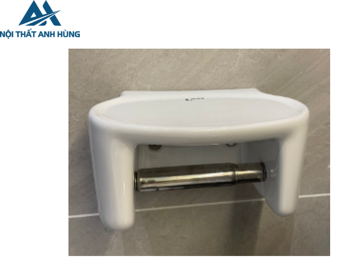 Hộp Giấy Vệ Sinh Bằng Sứ Inax H-486V