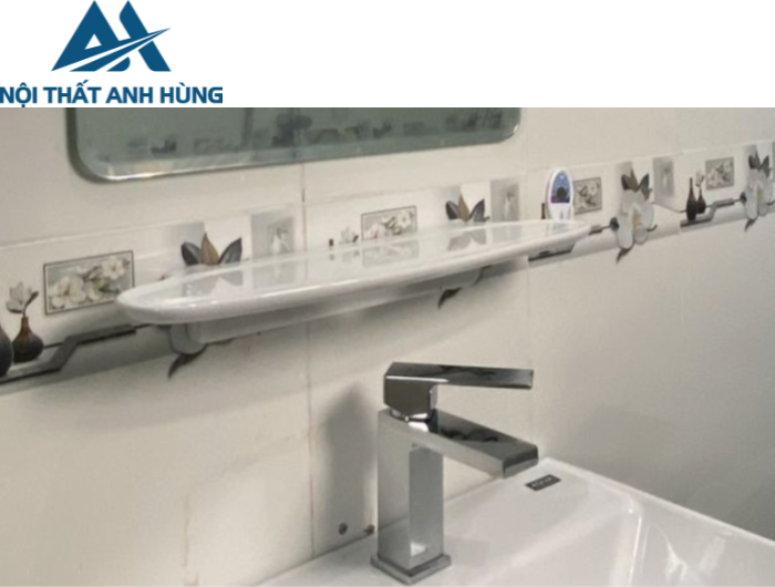 Kệ Gương Inax H-482V Bằng Sứ
