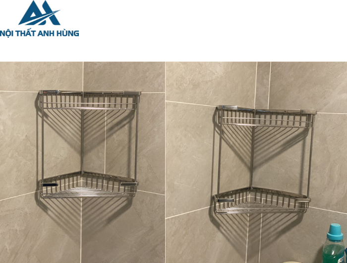 Kệ Inox Góc 2 Tầng CAESAR ST849