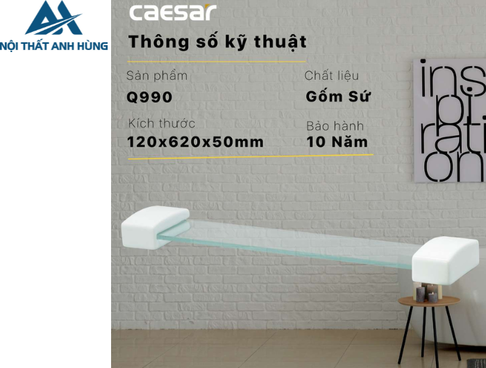 Kệ Kính CAESAR Q990