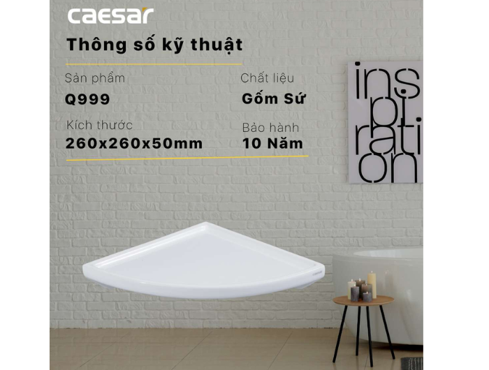 Kệ Sứ Góc CAESAR Q999