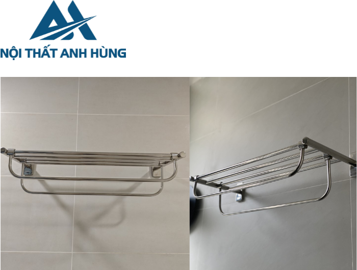 Kệ Treo Khăn Inox Caesar ST881V