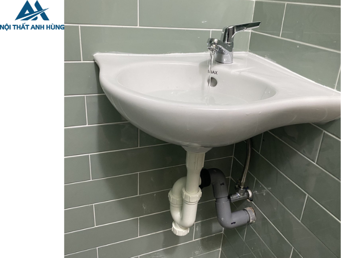 Lavabo Góc Inax L-281V Treo Tường