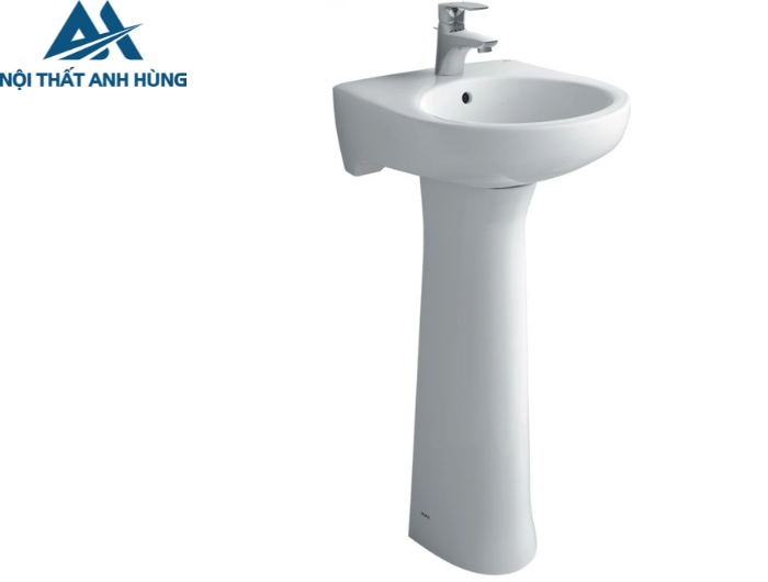 Lavabo Treo Tường Inax L-284V/L-284VD Kèm Chân Dài