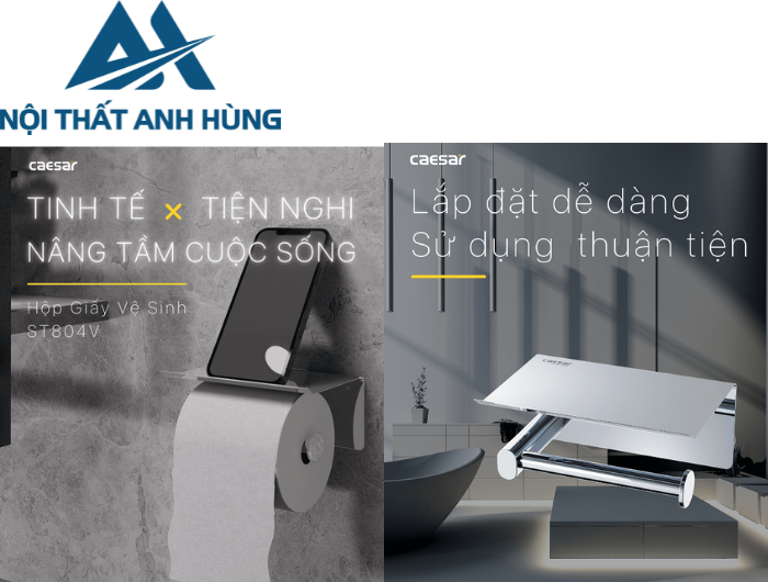 Móc Giấy Vệ Sinh CAESAR ST804V