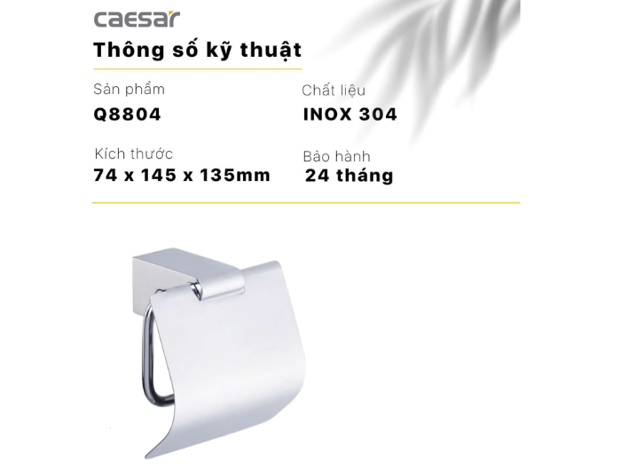 Móc Treo Giấy Vệ Sinh CAESAR Q8804
