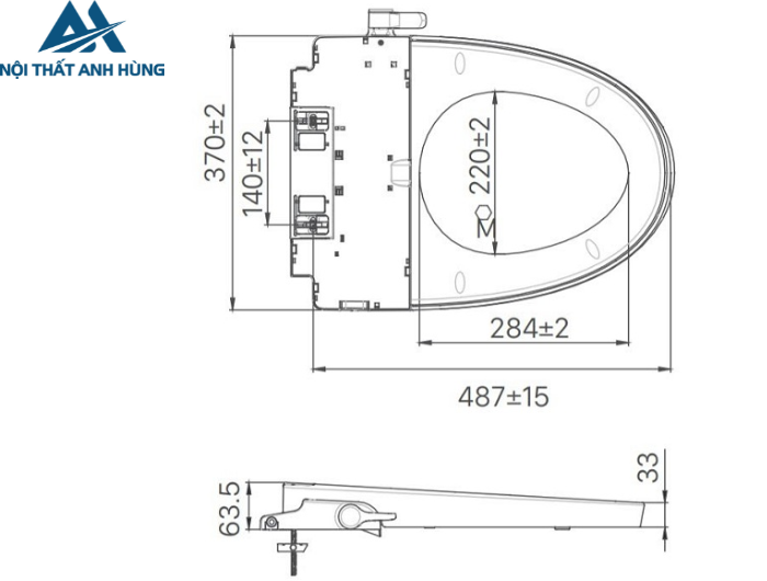 Nắp Bồn Cầu Rửa Cơ INAX CW-S32VN-1