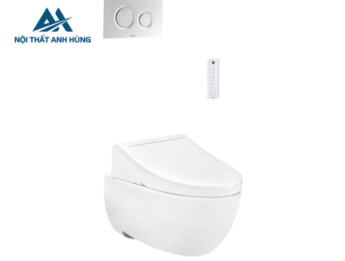 Bàn cầu treo tường TOTO CW812REA TCF24460AAA WH172AT TCA465 MB174P#SS