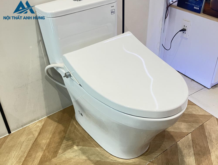 Bồn cầu 1 khối TOTO MS857DE4 nắp rửa cơ TCW1211A
