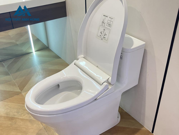 Bồn cầu 1 khối TOTO MS857DE4 nắp rửa cơ TCW1211A