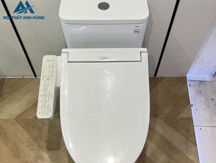 Bồn cầu 1 khối TOTO MS857DW16 nắp điện tử Washlet