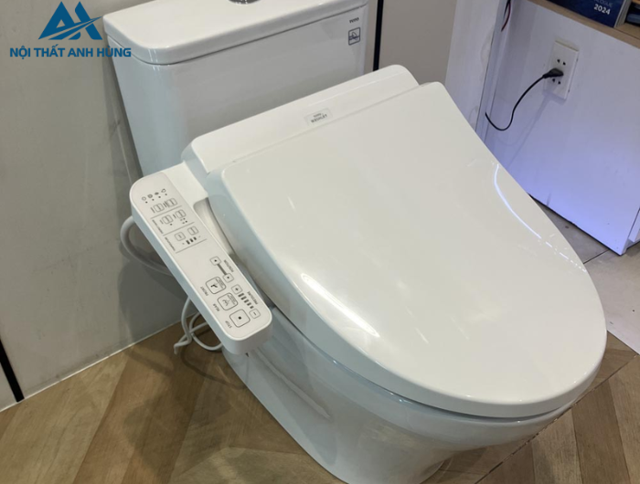 Bồn cầu 1 khối TOTO MS857DW18 nắp điện tử Washlet