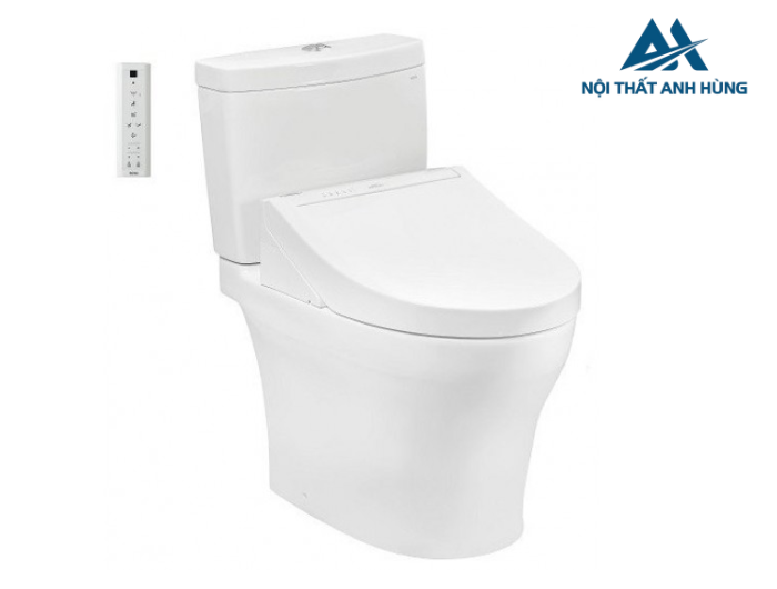 Bồn cầu TOTO CS769CDRW15 2 khối nắp điện tử Washlet C5