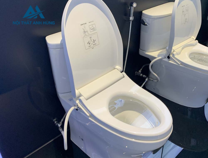 Bồn cầu TOTO CS838DE4 2 khối nắp rửa cơ TCW1211A