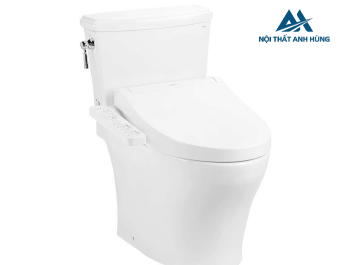 Bồn cầu TOTO CS986CGW17 2 khối nắp điện tử Washlet