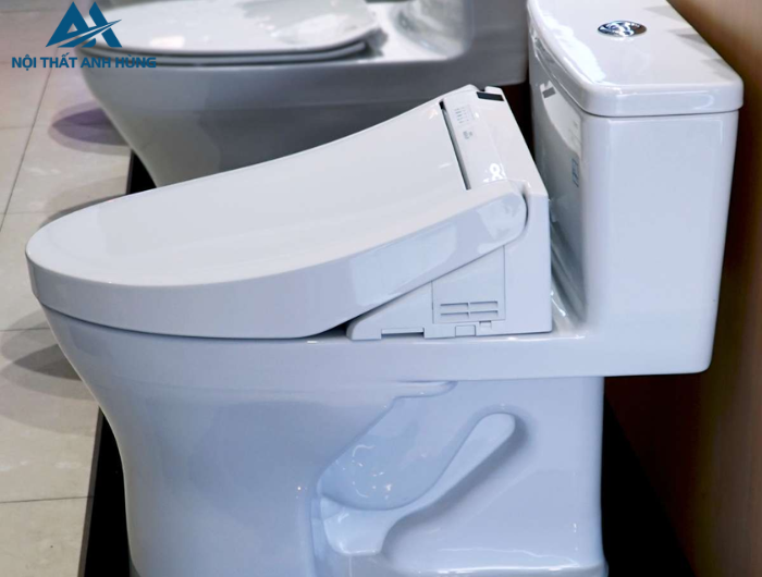 Bồn cầu TOTO MS855DW14 1 khối nắp điện tử Washlet