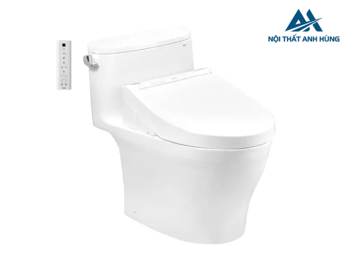 Bồn cầu TOTO MS887CRW15 1 khối nắp điện tử Washlet