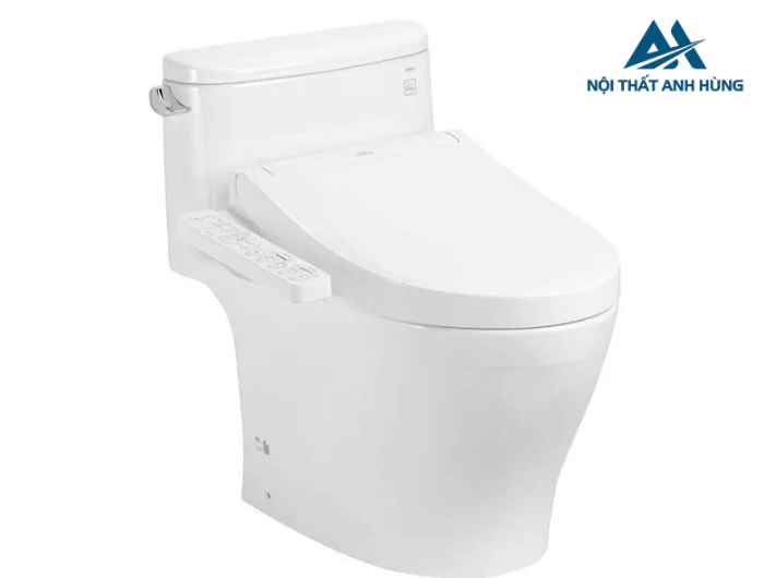 Bồn cầu TOTO MS887CRW17 1 khối nắp điện tử Washlet