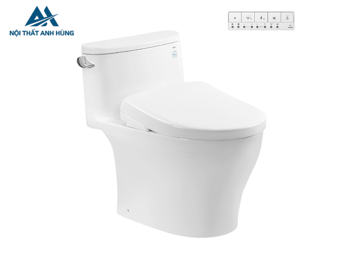 Bồn cầu TOTO MS887CRW23 1 khối nắp điện tử