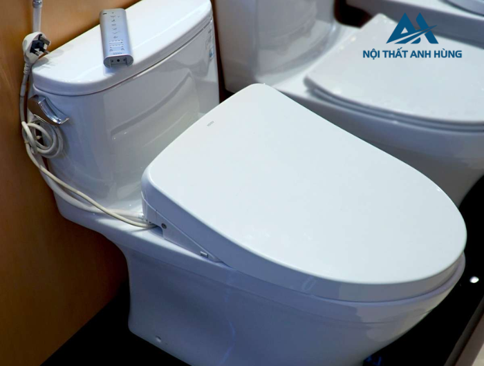 Bồn cầu TOTO MS887RW11 1 khối nắp điện tử Washlet