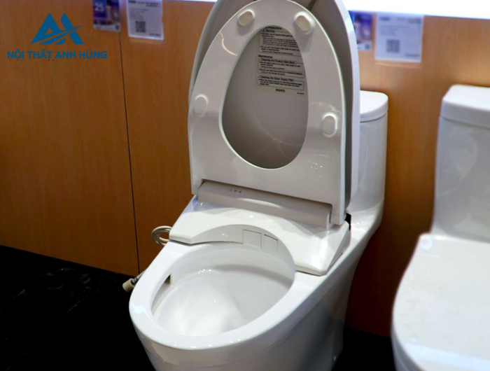 Bồn cầu TOTO MS887RW11 1 khối nắp điện tử Washlet