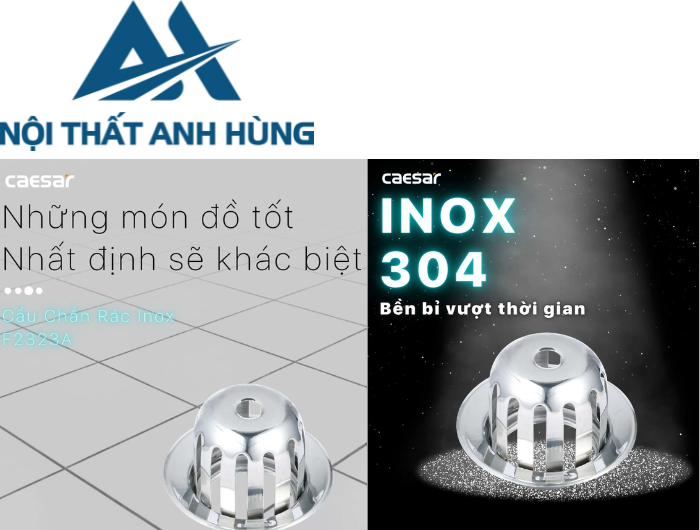 Cầu Chắn Rác CAESAR F2323A (Ø90)
