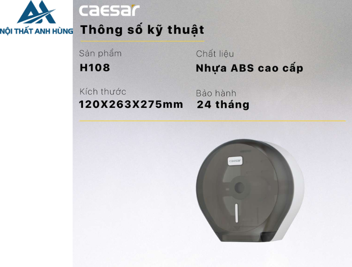 Hộp Giấy Vệ Sinh Caesar H108