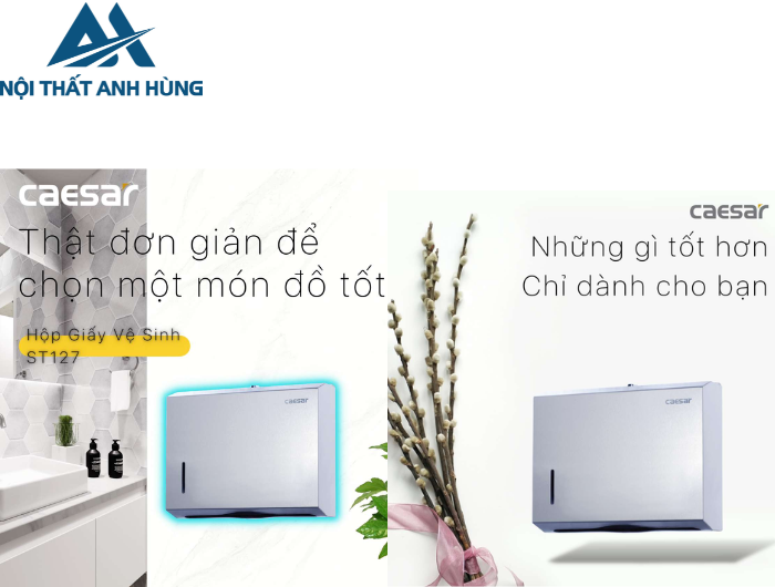 Hộp Giấy Vệ Sinh CAESAR ST127