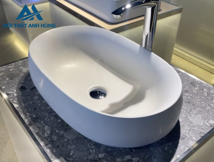 Chậu lavabo đặt bàn TOTO PJS05WE#MW trắng mờ