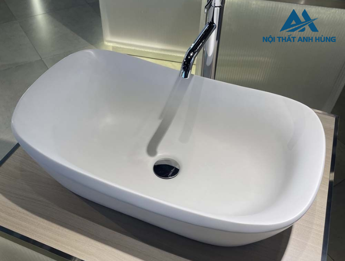 Chậu lavabo đặt bàn TOTO PJS07WE#MW trắng mờ