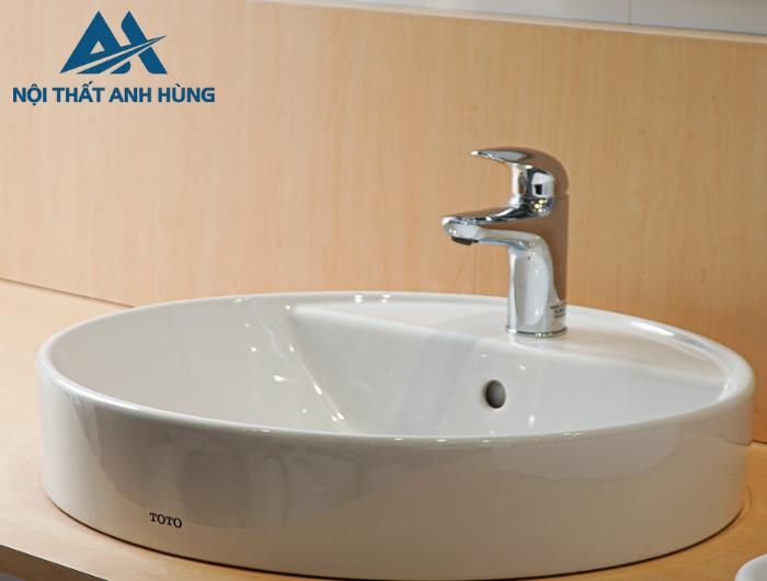 Chậu rửa lavabo đặt bàn TOTO LT700CTR