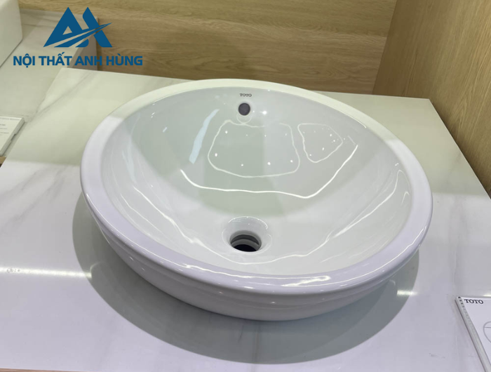 Chậu rửa lavabo đặt bàn TOTO LW526NJU