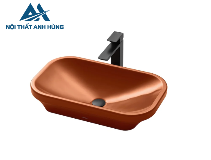 Chậu rửa lavabo đặt bàn TOTO LW630JDW/F#SCR màu đỏ
