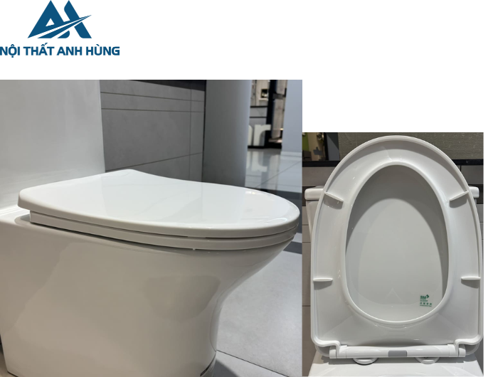 Nắp Bàn Cầu Caesar M260 Rơi Êm (CD1374)