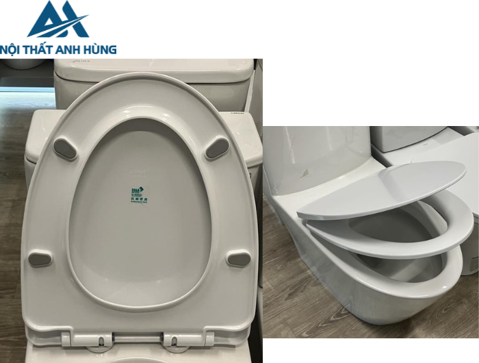 Nắp bồn cầu đóng êm Caesar MU263 (C1363)