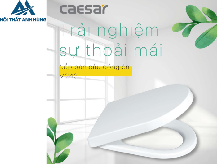 Nắp Êm Bàn Cầu CAESAR M243 (CPT1503)