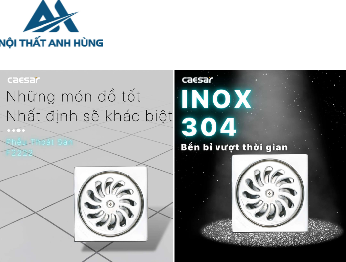 Thoát Sàn CAESAR F2222 (Ø60)
