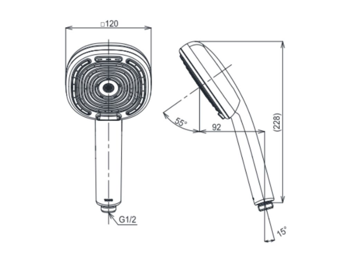 Tay sen tắm TOTO TBW15CE0A