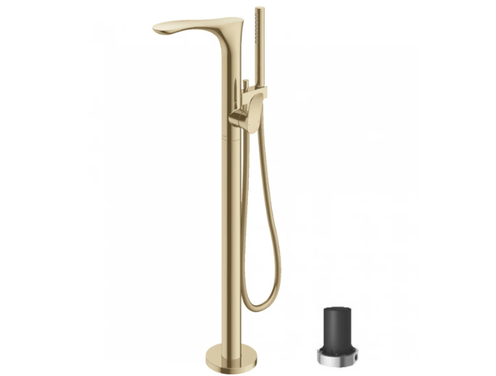 Vòi Bồn Tắm đặt sàn TOTO TBG01306BA#BFG TBN01105B Nóng Lạnh Màu Vàng Pháp Mờ