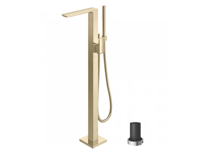 Vòi Bồn Tắm Đặt Sàn TOTO TBG02306BA#BFG TBN01105B Nóng Lạnh Vàng Pháp Mờ