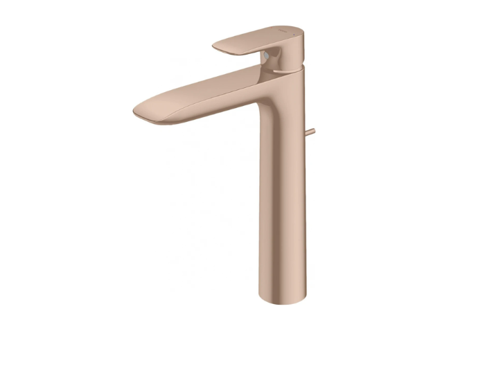 Vòi Lavabo Nóng Lạnh TOTO TLG04307B#BRG Thân Cao Màu Vàng Hồng