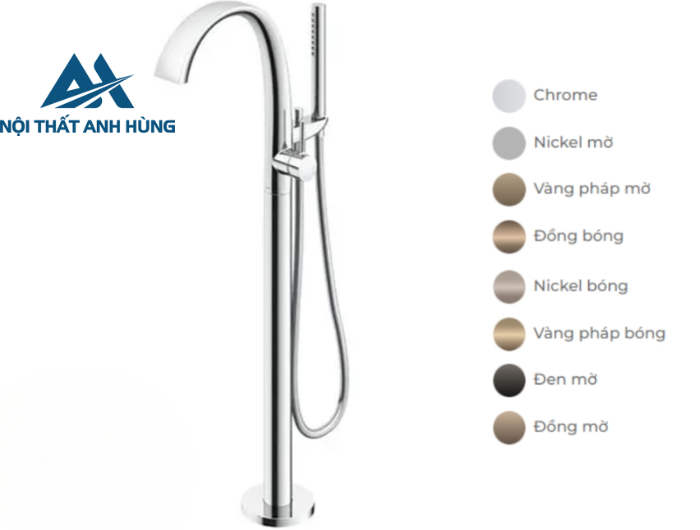 Vòi xả bồn tắm TOTO TBP01301AA đặt sàn nóng lạnh