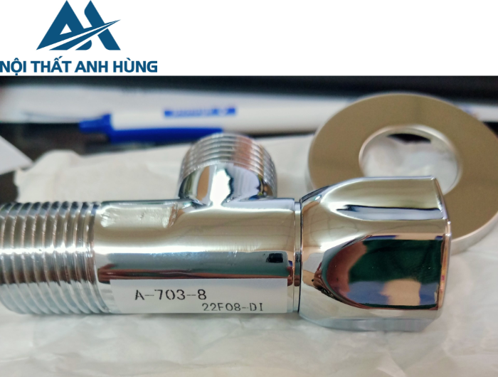 Van Khóa Inax A-703-8 Ø21 1 Đường Nước
