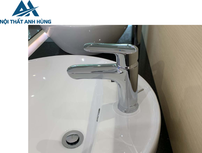 Vòi Chậu Lavabo Inax LFV-1402S Nóng Lạnh Trụ Xả Ty 