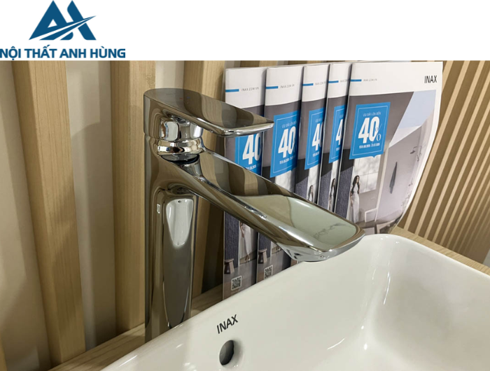 Vòi Lavabo Inax LFV-612SH Nóng Lạnh Thân Cao